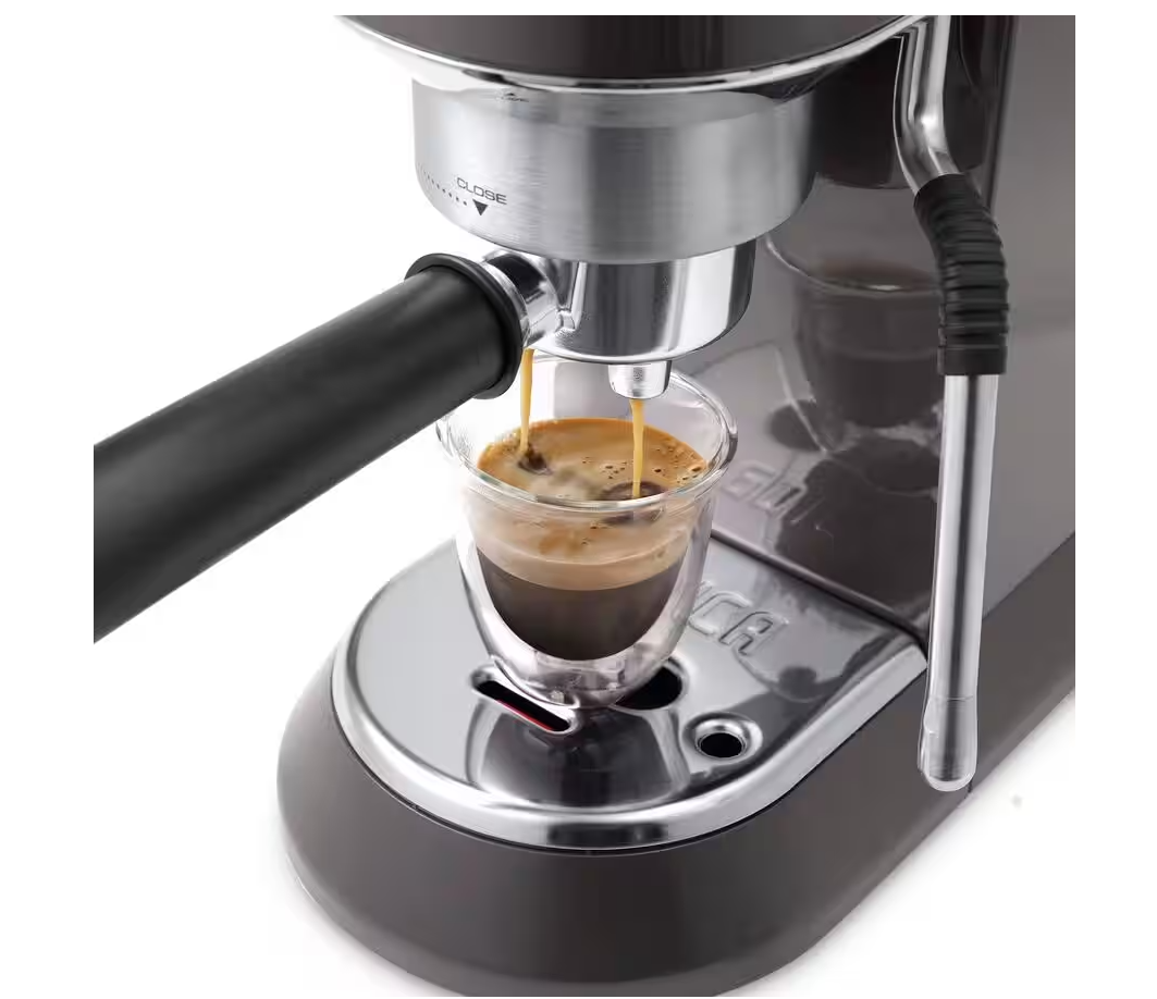 Machine à café POD et Moulu - Delonghi Dedica Gris EC885