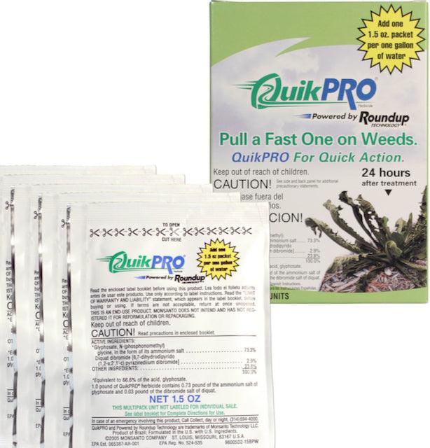 Roundup QuikPRO Herbicide Packs
