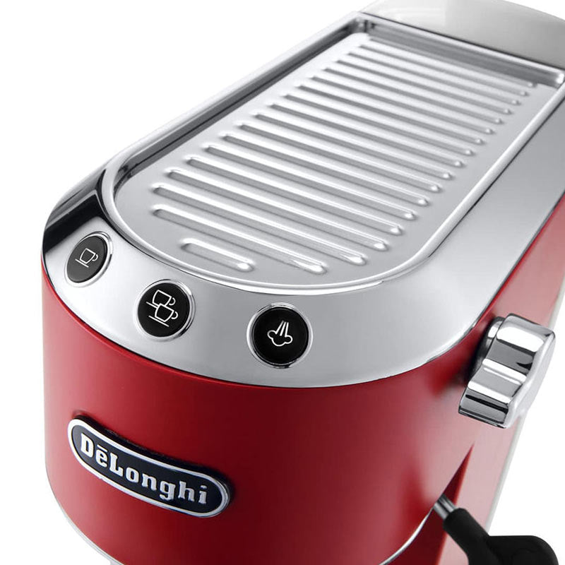 Machine à café POD - De'longhi Dedica rouge-EC695.R