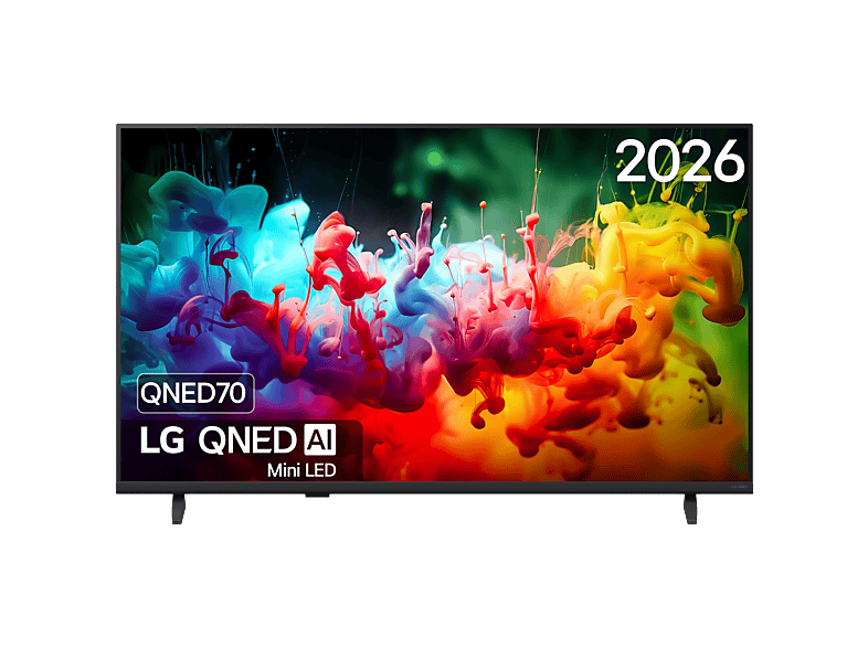 LG QNED AI 43QNED70B6C 2026 4K Smart (2026) - Ultra HD 4K - TV miniLED - 43 pouces - 2026