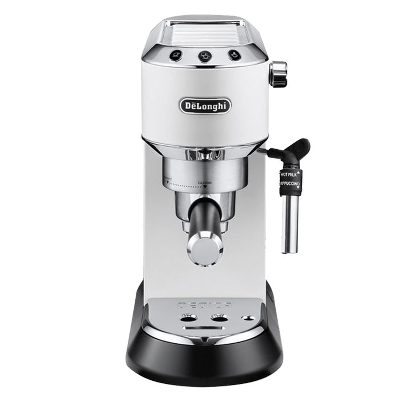 Machine à café POD ou Moulu - De'Longhi Dedica Blanche-EC695W