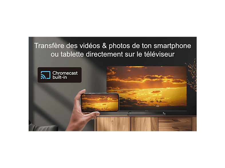 PEAQ Télévision Google TV 40'' 40GF-5025C