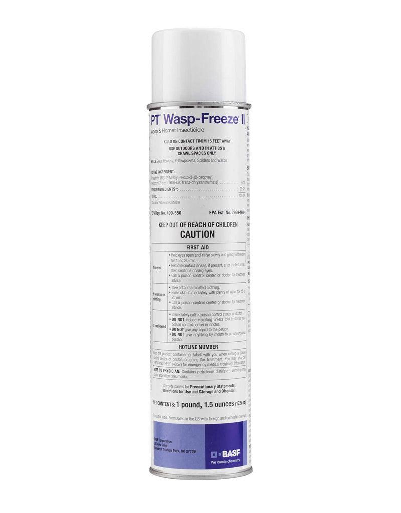 PT Wasp Freeze II Insecticide Aerosol - Prallethrin: 0.1%