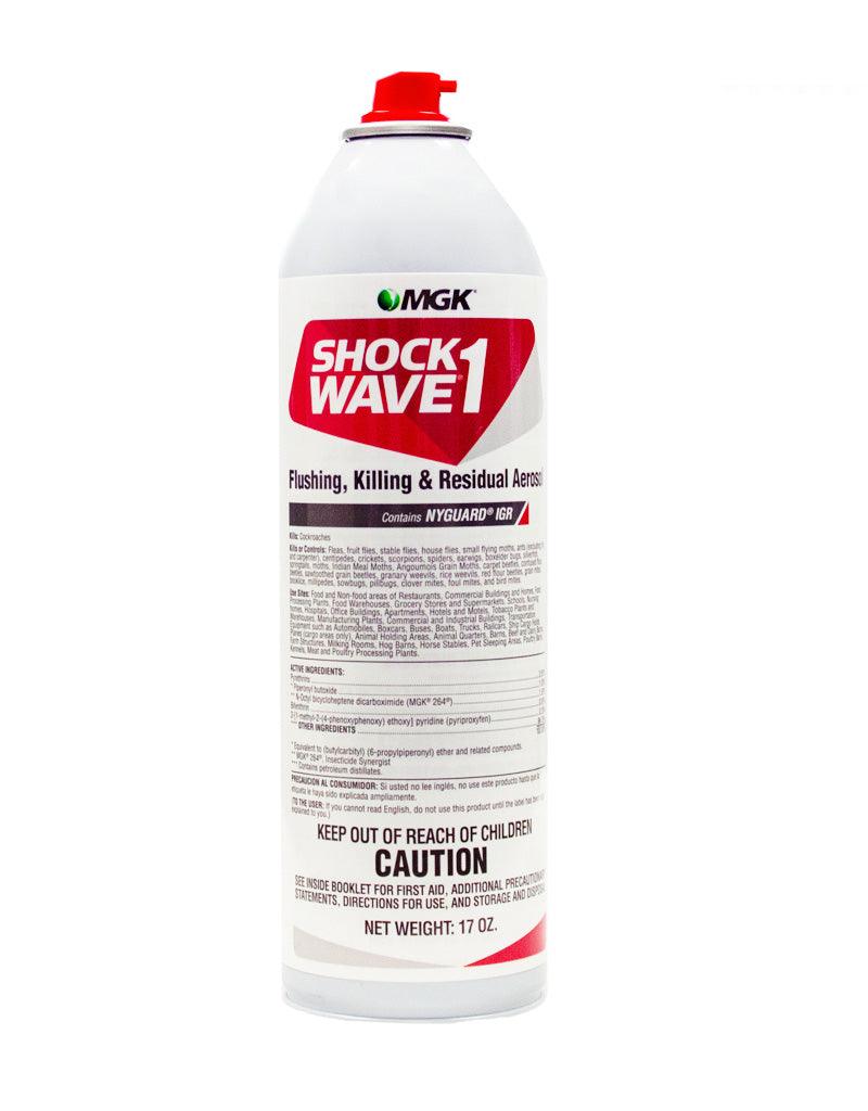 Shockwave 1 Flushing Killing and Residual Aerosol