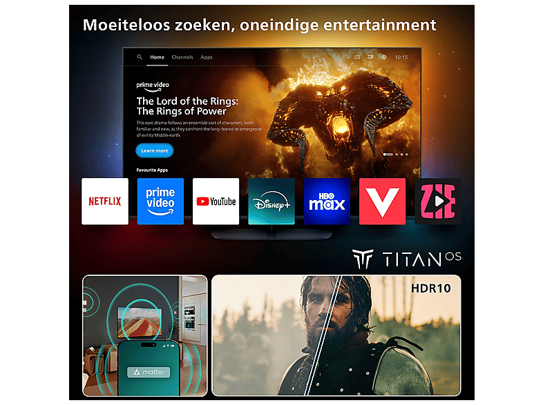 PHILIPS 32PFS6050/12 Full HD LED Smart TV (2026) - Full HD - TV LED - 32 pouces - 2026