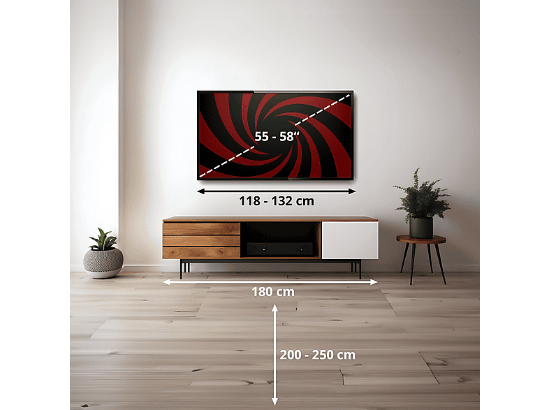 SAMSUNG 55" Crystal UHD U8000F (2025)