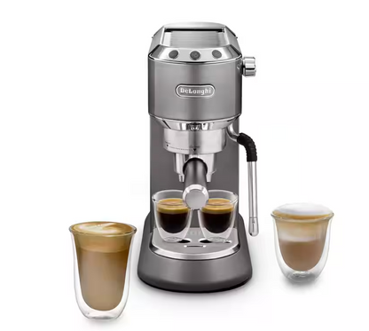 Machine à café POD et Moulu - Delonghi Dedica Gris EC885