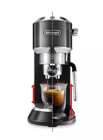 Machine à café POD et Moulu - Delonghi Dedica Gris EC885