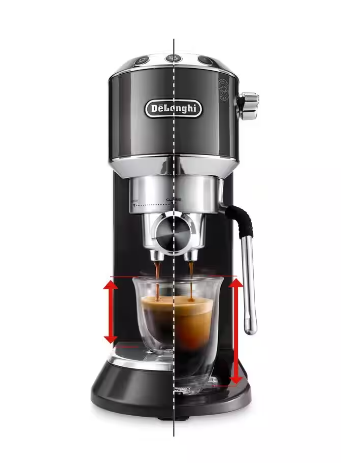 Machine à café POD et Moulu - Delonghi Dedica Gris EC885