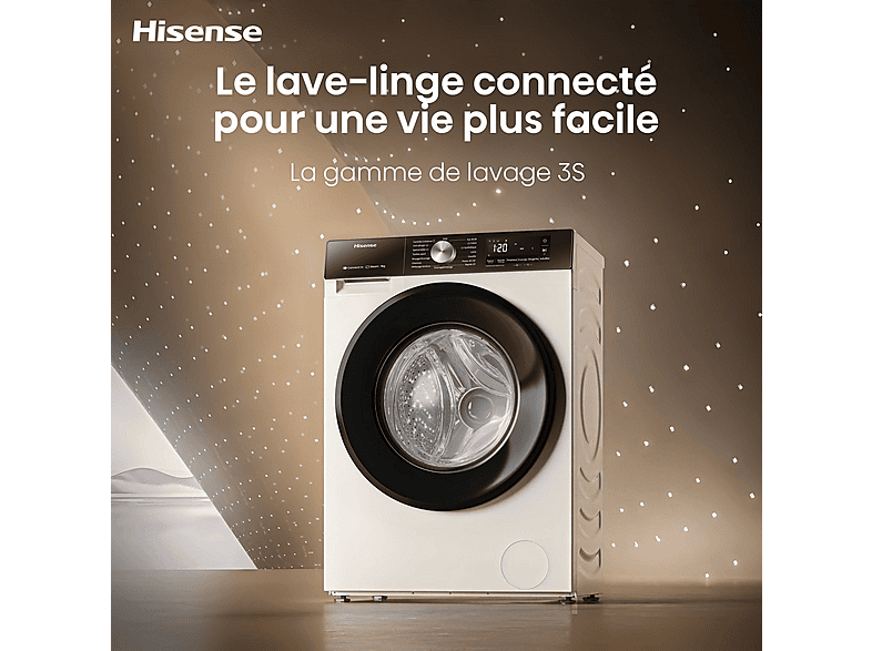 HISENSE WF3S9043BB3 - Lave-linge frontal