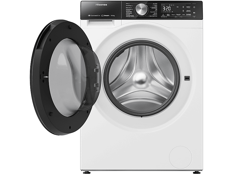HISENSE Lave-linge frontal A (WF5S1043BW) Lave-linge frontal (10,5 kg, 1400 rpm, A)