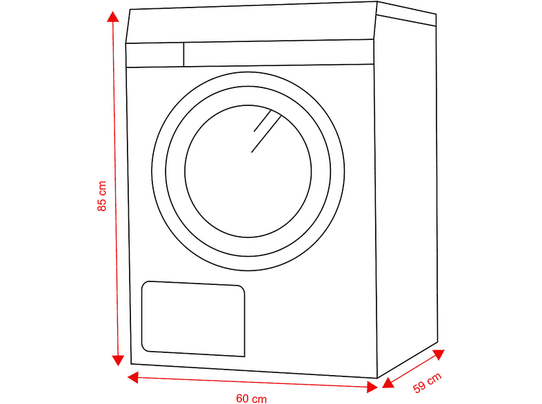 HISENSE Lave-linge frontal A (WF5S1043BW) Lave-linge frontal (10,5 kg, 1400 rpm, A)