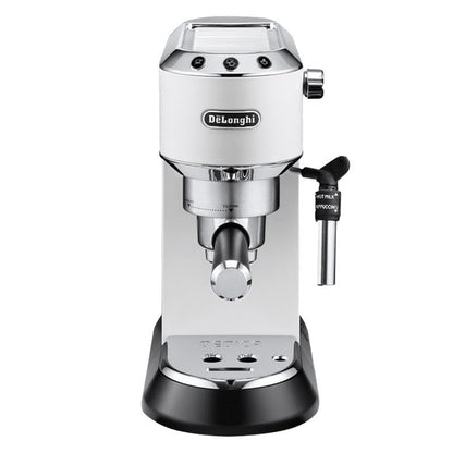 Machine à café POD ou Moulu - De'Longhi Dedica Blanche-EC695W