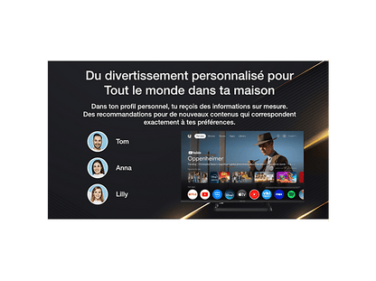 PEAQ Télévision Google TV 32'' 32GF-5025C